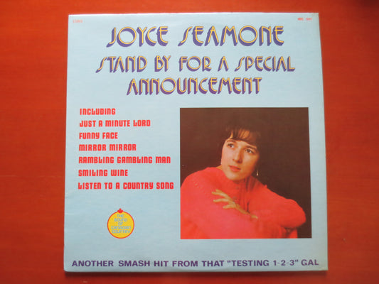 JOYCE SEAMONE, JOYCE Seamone Album, Joyce Seamone Record, Joyce Seamone Vinyl, Country Lp, Vintage Vinyl, 1973 Records