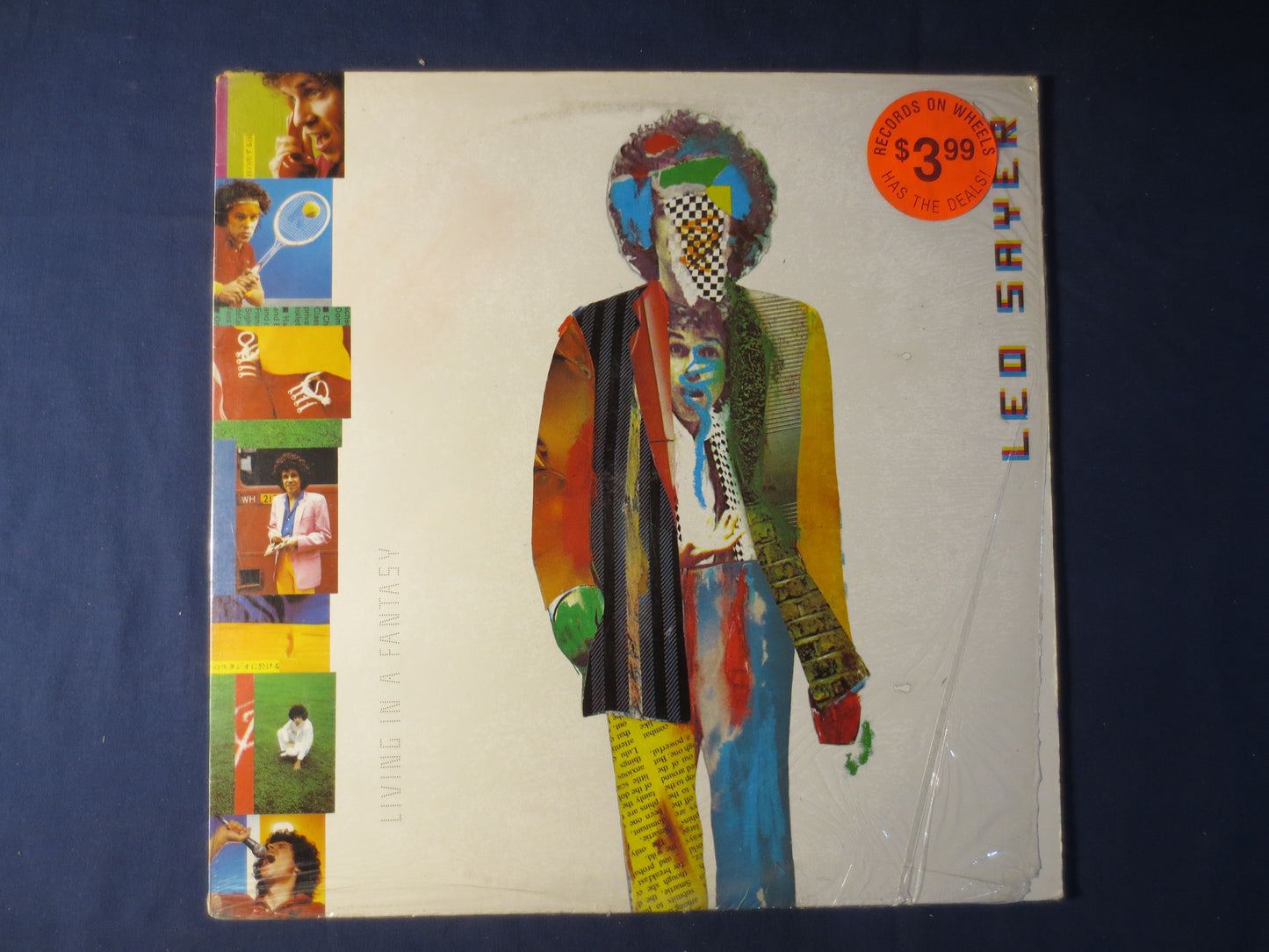 LEO SAYER, Living In A FANTASY, Leo Sayer Record, Leo Sayer Album, Leo Sayer Lp, Pop Record, Vinyl Lp, Lps, 1980 Records