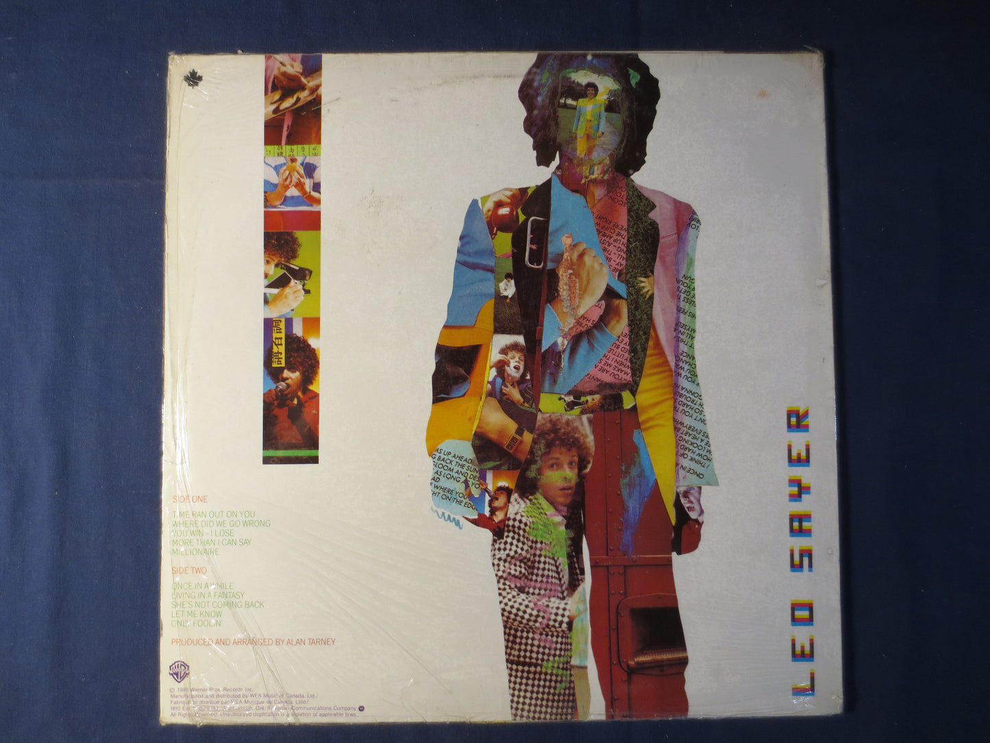 LEO SAYER, Living In A FANTASY, Leo Sayer Record, Leo Sayer Album, Leo Sayer Lp, Pop Record, Vinyl Lp, Lps, 1980 Records