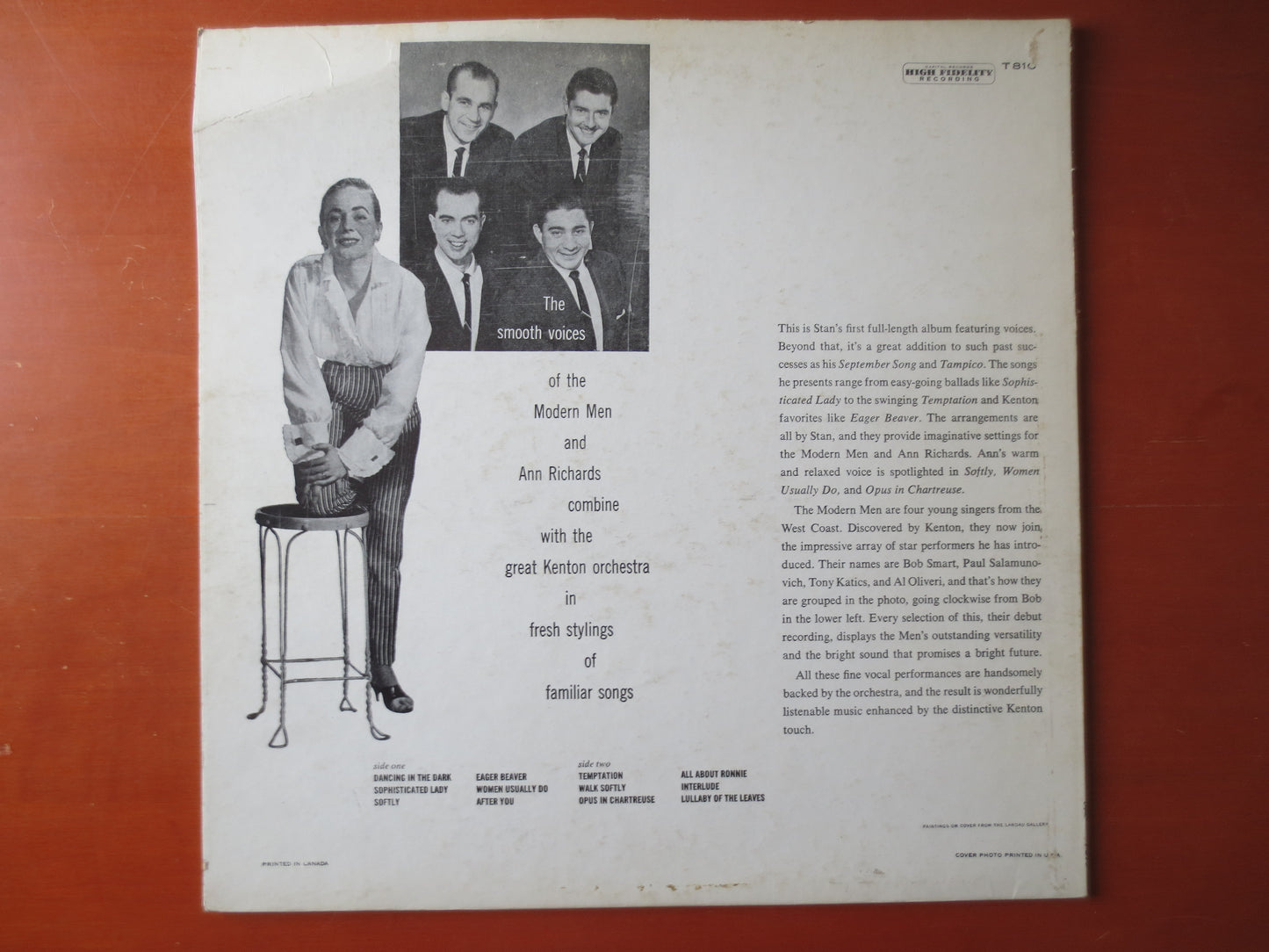 STAN KENTON, Kenton with VOICES, Stan Kenton Records, Stan Kenton Albums, Stan Kenton Lp, Jazz Lp, Swing lp, 1957 Records