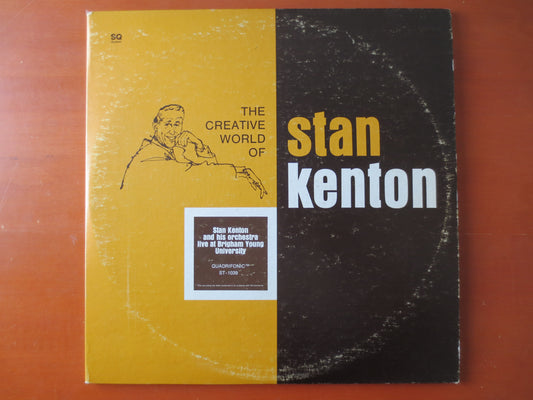 STAN KENTON, LIVE at Brigham Young, Stan Kenton Records, Stan Kenton Album, Stan Kenton Lp, Jazz Lp, Swing lp, 1972 Records