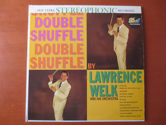 LAWRENCE WELK, DOUBLE Shuffle, Lawrence Welk Albums, Lawrence Welk Record, Vintage Vinyl, Vinyl Records, Lps, 1962 Records