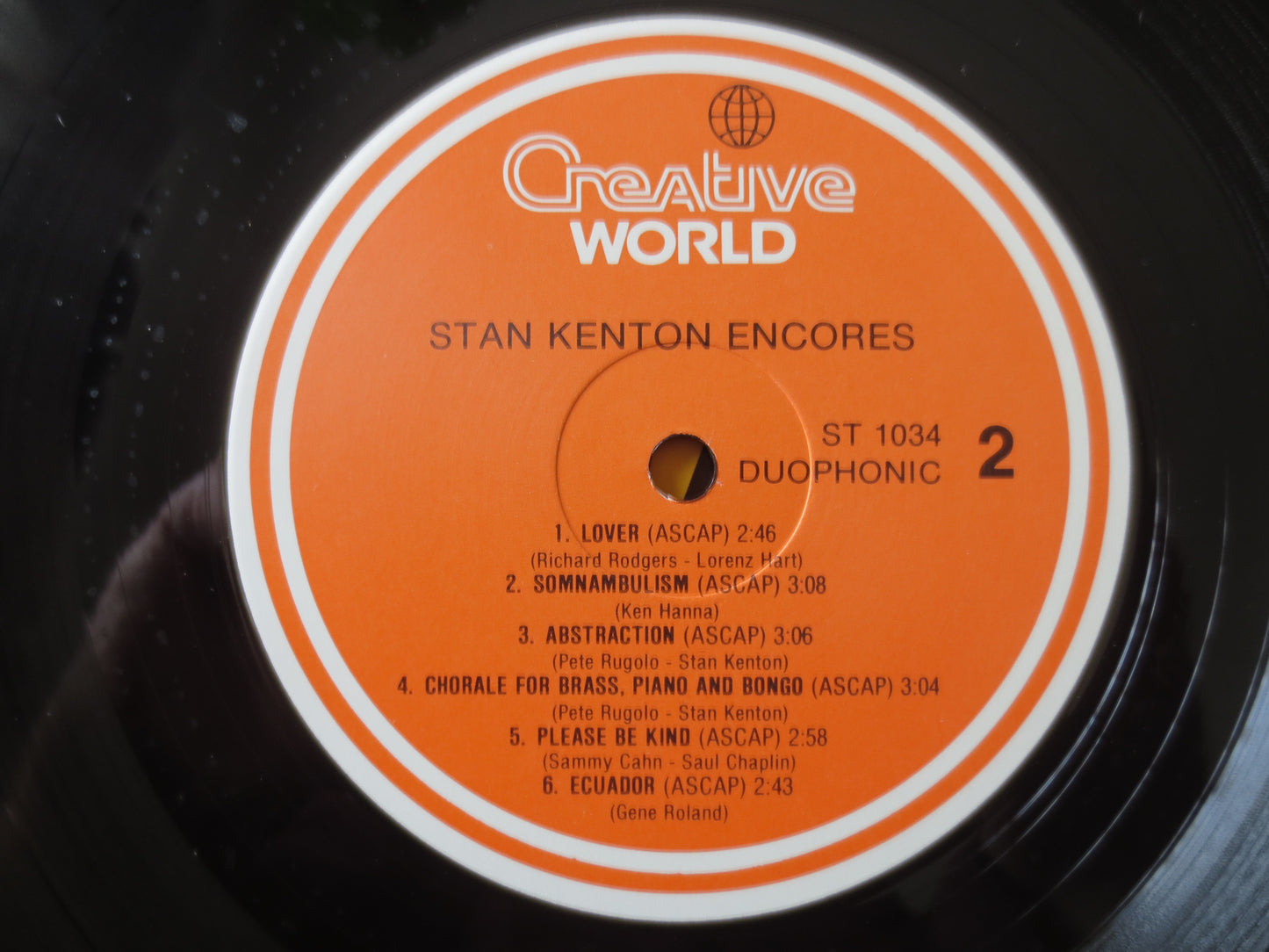 STAN KENTON, ENCORES, Stan Kenton Records, Stan Kenton Albums, Stan Kenton Lp, Jazz Lp, Swing lp, Vinyl Lp, 1970 Records