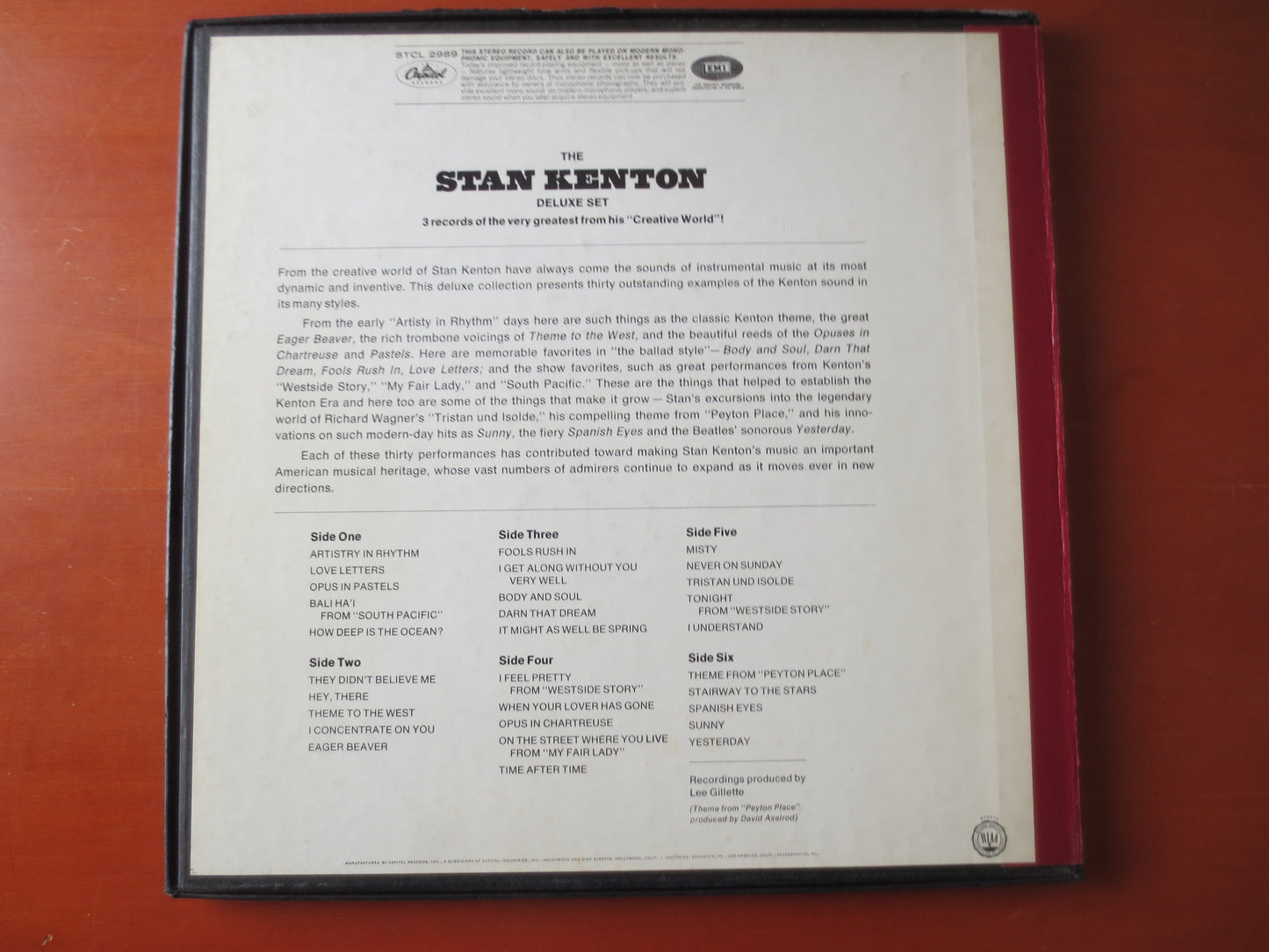 STAN KENTON, DELUXE Set, Stan Kenton Record, Stan Kenton Album, Stan Kenton Lp, Jazz Lp, Swing lp, Vinyl Lp, 1968 Records