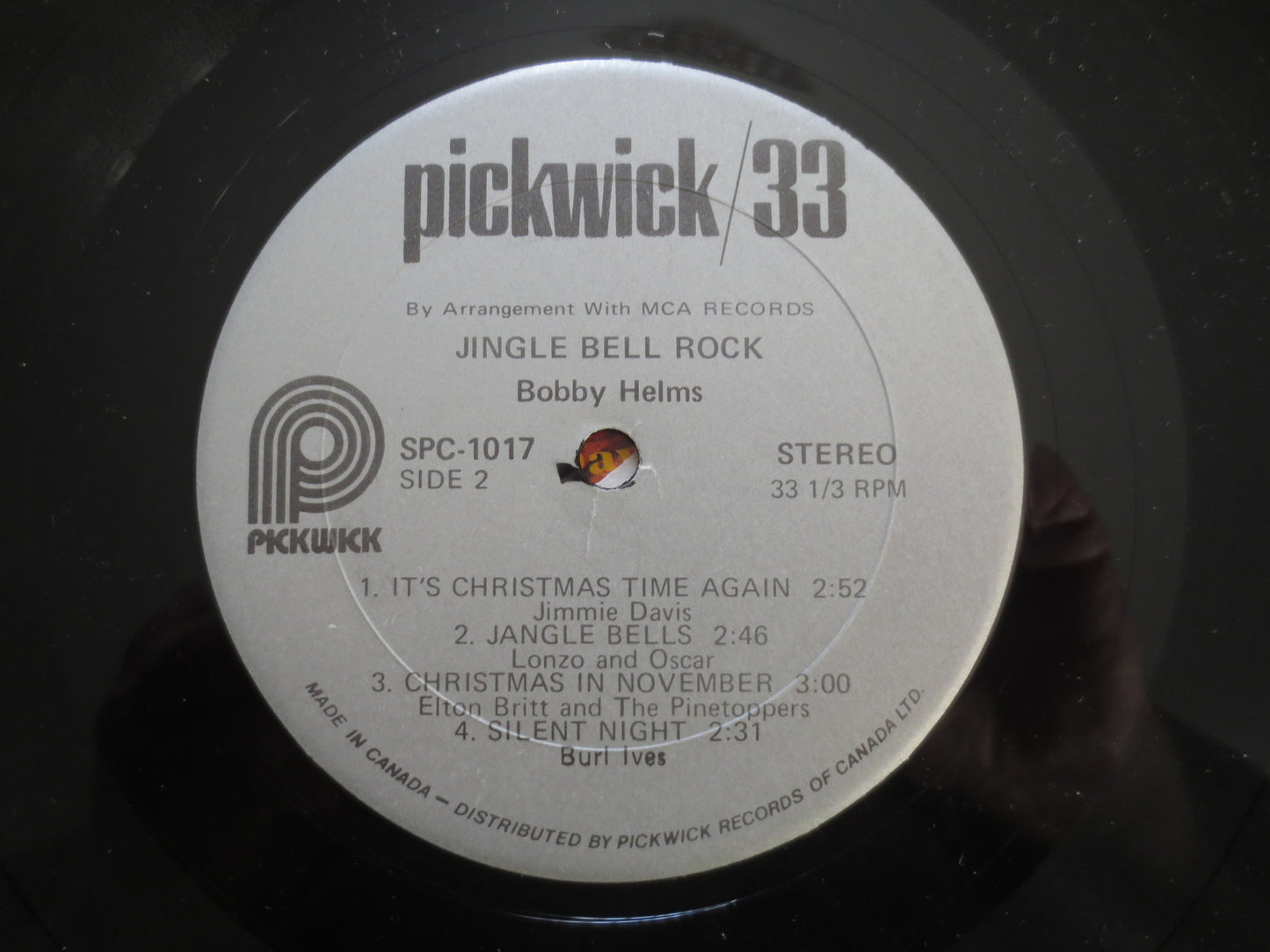 JINGLE BELL ROCK, Christmas Album, Christmas Songs, Christmas Record, Christmas Vinyl, Christmas Lp, Albums, 1966 Records