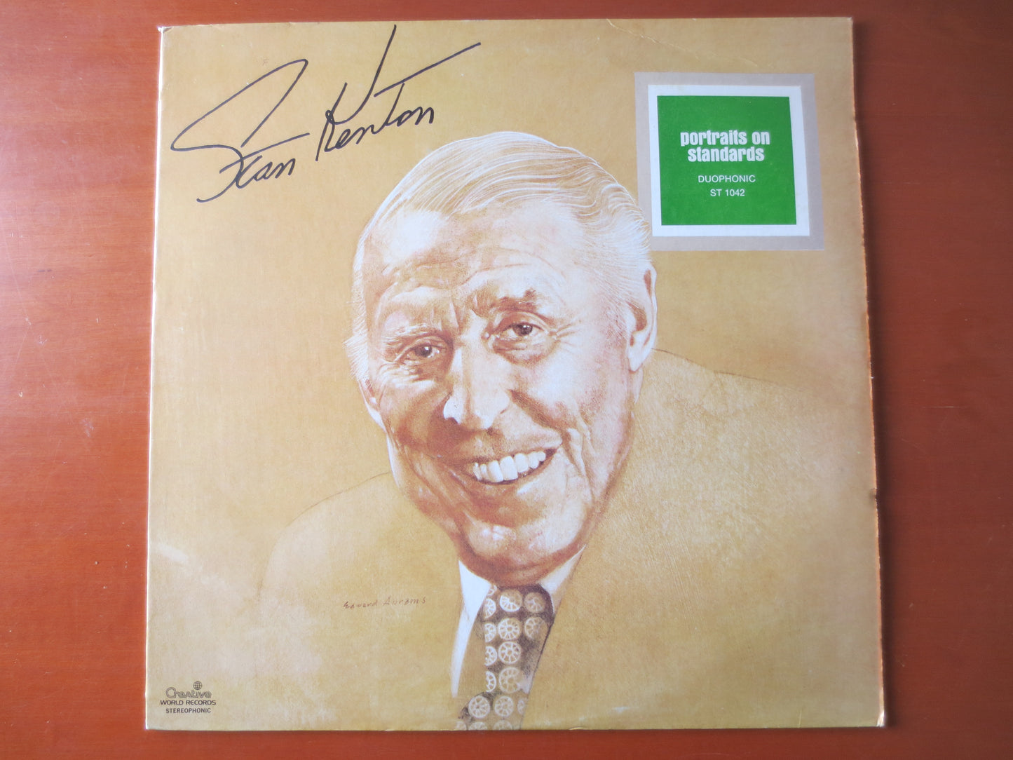 STAN KENTON, Portraits on Standards, Stan Kenton Records, Stan Kenton Albums, Stan Kenton Lp, Jazz Lps, Vinyl, 1972 Records