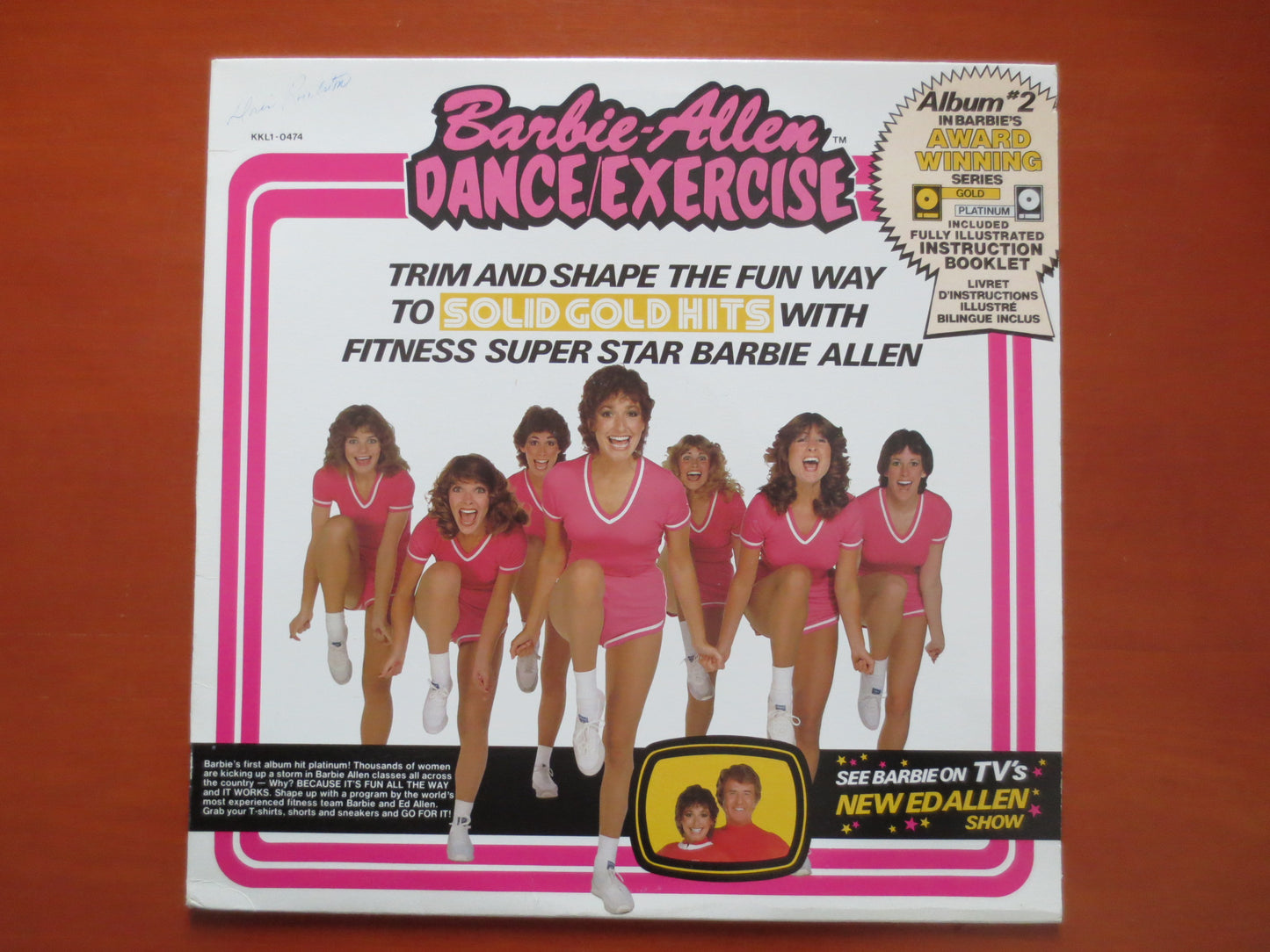 BARBIE ALLEN, DANCE Exercise Album, Vintage Vinyl, Barbie Allen Vinyl, Barbie Allen Album, Vinyl Album, 1982 Records