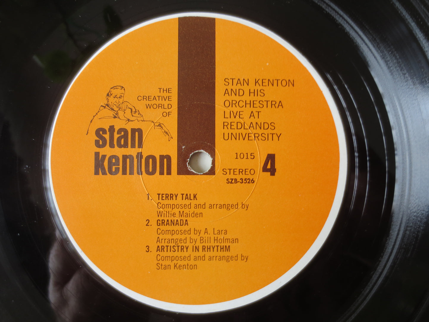 STAN KENTON, LIVE at Redlands, Stan Kenton Records, Stan Kenton Albums, Stan Kenton Lp, Jazz Albums, Vinyl Lp, 1970 Records