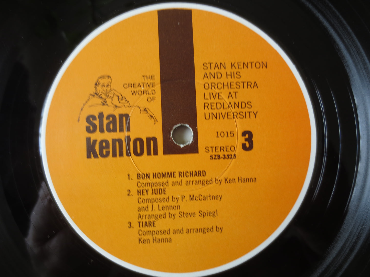 STAN KENTON, LIVE at Redlands, Stan Kenton Records, Stan Kenton Albums, Stan Kenton Lp, Jazz Albums, Vinyl Lp, 1970 Records