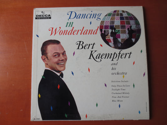 BERT KAEMPFERT, DANCING in Wonderland, Bert Kaempfert Album, Jazz Records, Jazz Album, Bert Kaempfert Music, 1961 Records