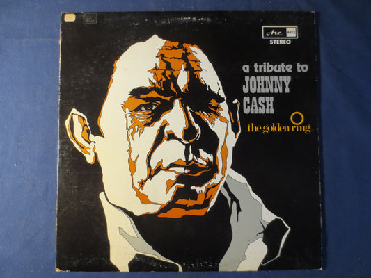 JOHNNY CASH, Tribute, GOLDEN Ring, Country Records, Johnny Cash Record Vinyl, Johnny Cash Album, Vinyl Records, Vinyl Album