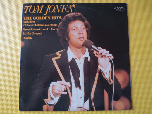 TOM JONES, The GOLDEN Hits, Tom Jones Records, Tom Jones Albums, Tom Jones Lps, Records, Vinyl Records, Lps, 1969 Records