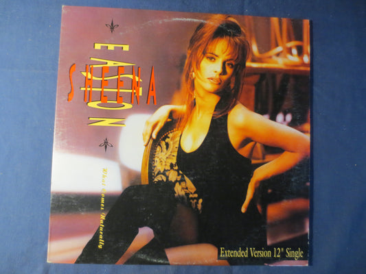 SHEENA EASTON, What Comes NATURALLY, Sheena Easton Record, Sheena Easton Album, Sheena Easton Lp, Vinyl Lp, 1991 Records