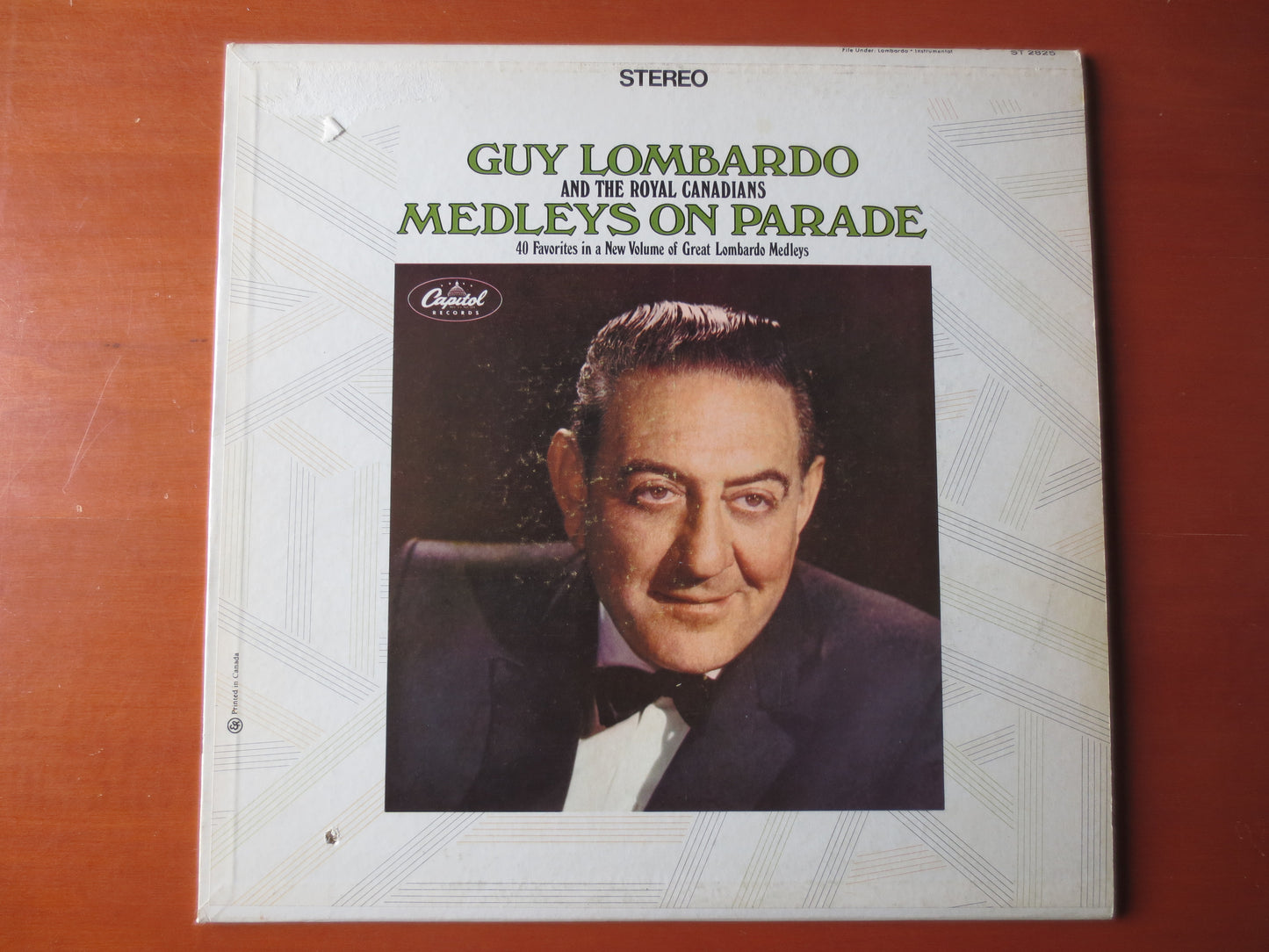 GUY LOMBARDO, Medleys on Parade, Guy Lombardo Records, Jazz Records, Record Vinyl, Guy Lombardo Albums, Vinyl, 1968 Records