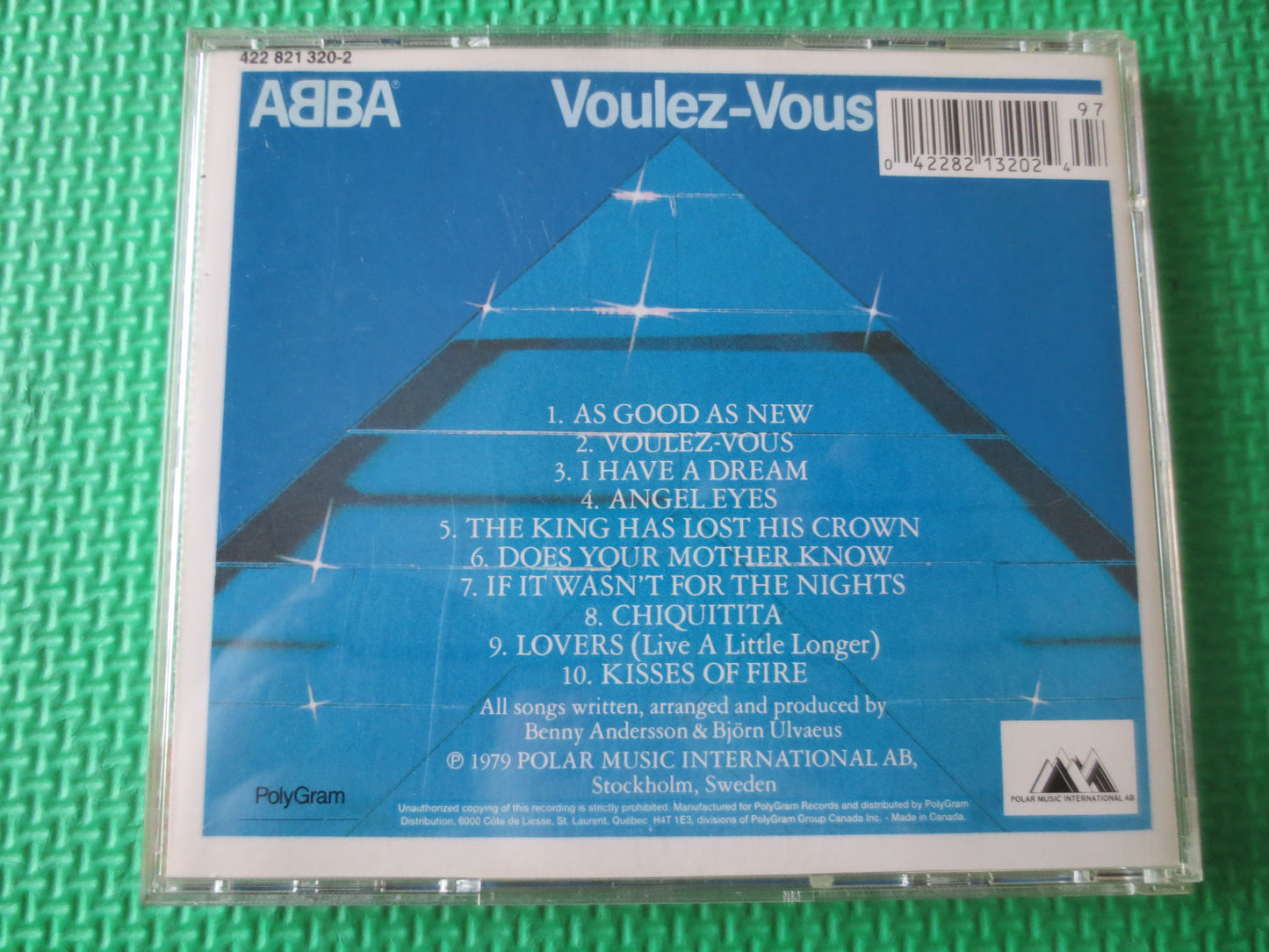 ABBA Cd, VOULEZ-VOUS, Abba Music, Abba Hits Cd, Abba Songs, Pop Music Cd, Pop Cd, Vintage Abba, Disco Cds, 1979 Compact Discs