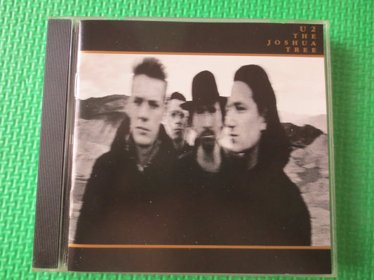 U2, The JOSHUA TREE, U2 Cd, U2 Compact Disc, U2 Album, U2 Lp, Rock Cd, Vintage Compact Disc, Rock Music Cd, 1987 Compact Discs