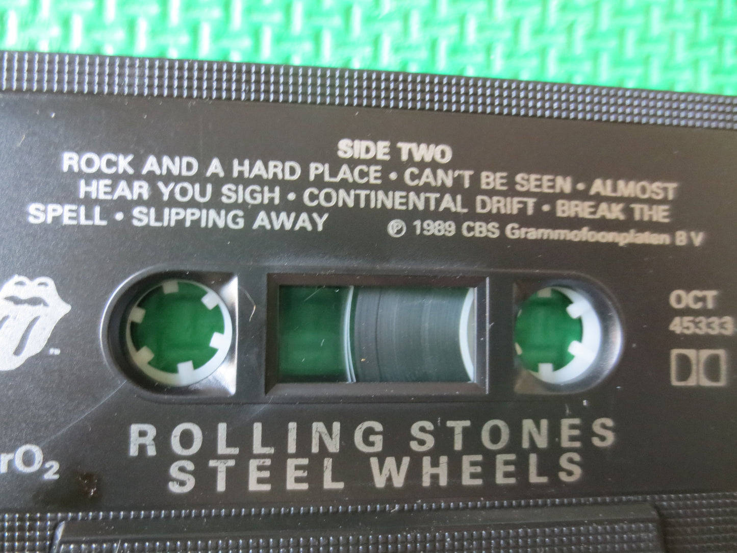 ROLLING STONES, STEEL Wheels, Rolling Stones Tape, Tape Cassette, Rock Music Tape, Tapes, Rock Cassette, Cassette Music