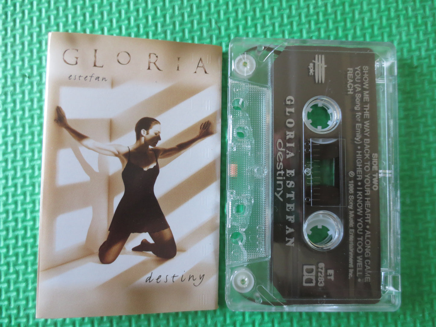 GLORIA ESTEFAN, DESTINY, Gloria Estefan Tape, Gloria Estefan Music, Gloria Estefan Album, Disco, Music Tape, Music Cassette