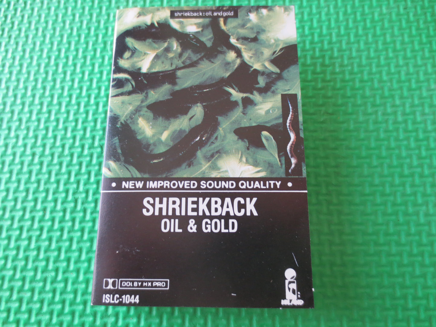 SHRIEKBACK, OIL and GOLD, Shriekback Tape, Music Tape, Shriekback Album, Tape Cassette, Shriekback Cassette, Cassette Music