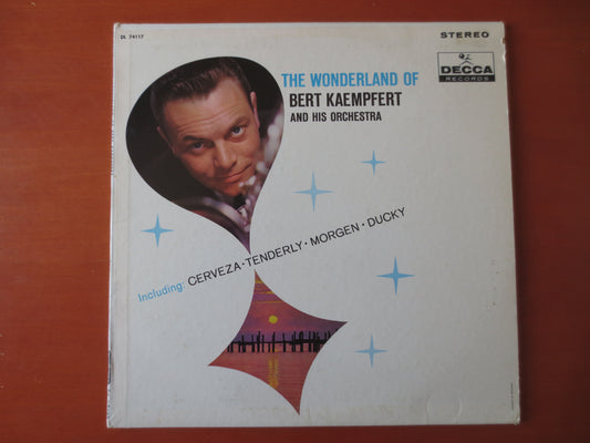 BERT KAEMPFERT, The WONDERLAND of, Bert Kaempfert Album, Jazz Records, Jazz Album, Bert Kaempfert Music, Lps, 1961 Records