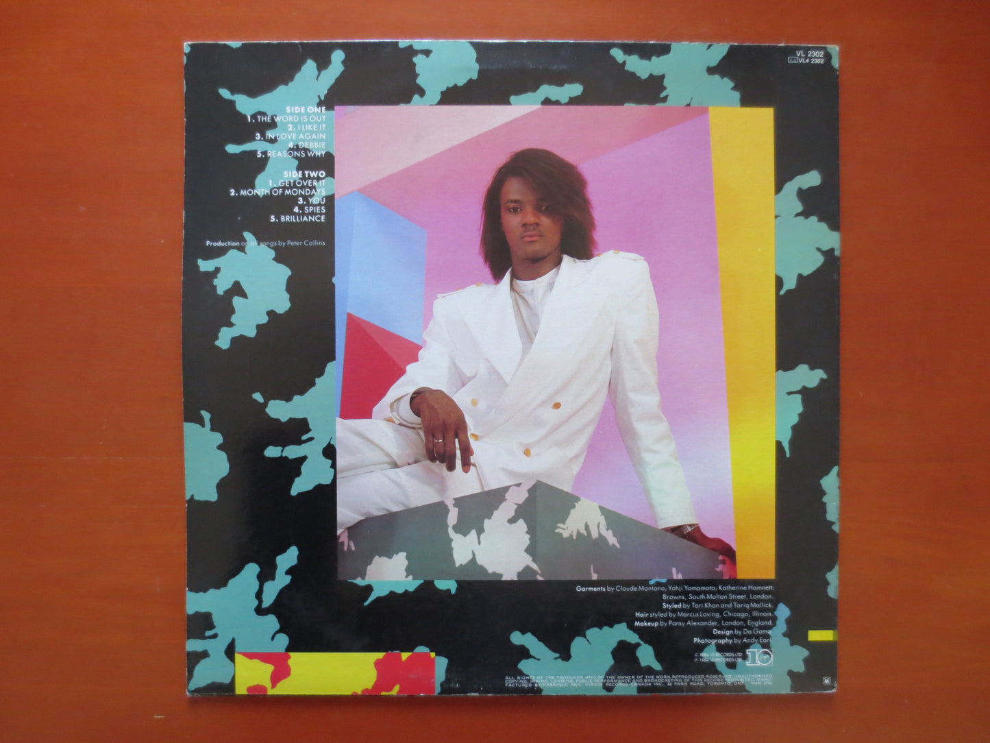 JERMAINE STEWART, The WORD is Out Lp, Funk Record, Soul Record, Funk Album, Soul Album, Pop Album, Vinyl, 1984 Records