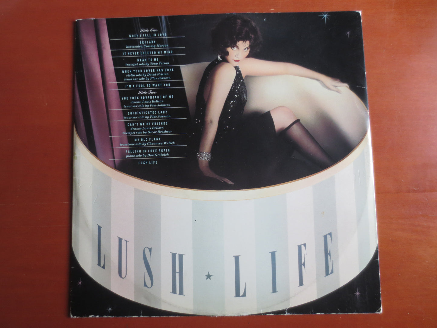 LINDA RONSTADT, Lush LIFE, Pop Record, Vintage Vinyl, Record Vinyl, Record, Vinyl Record, Pop Vinyl, Vinyl Lp, 1984 Records