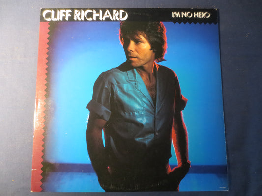 CLIFF RICHARD, I'm No HERO, Cliff Richard Record, Cliff Richard Album, Cliff Richard Lp, Rock Records, Lps, 1980 Records