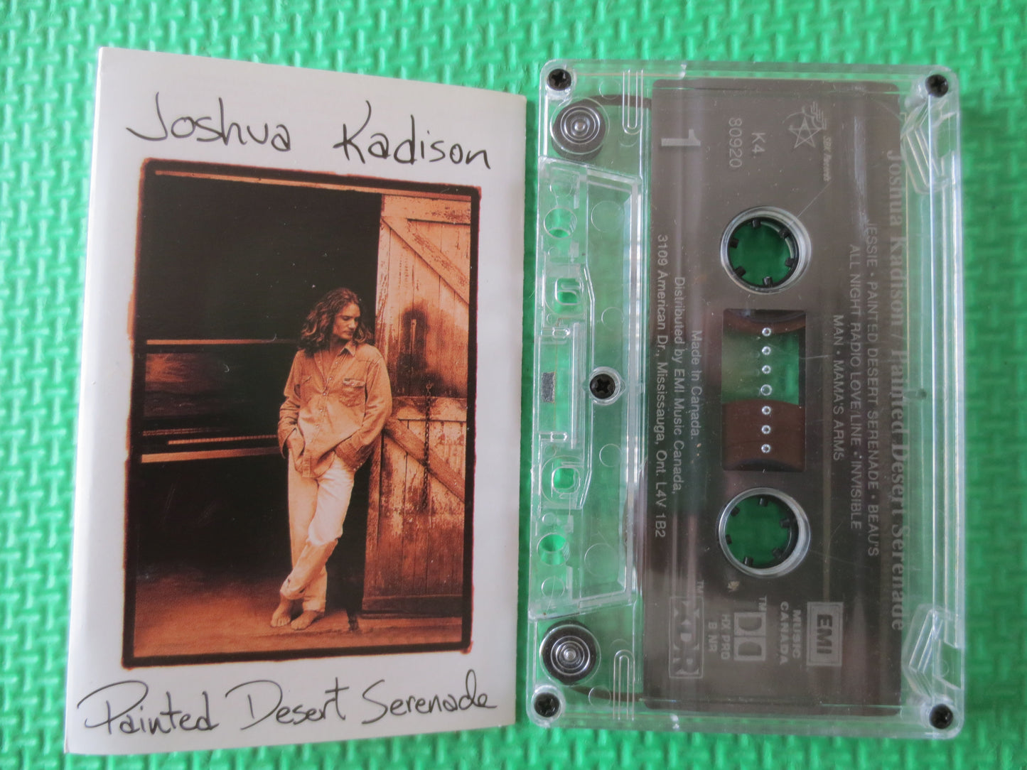 JOSHUA KADISON, PAINTED Desert Serenade, Joshua Kadison Tapes, Tapes, Folk Music Cassette, Cassette Music, 1993 Cassette