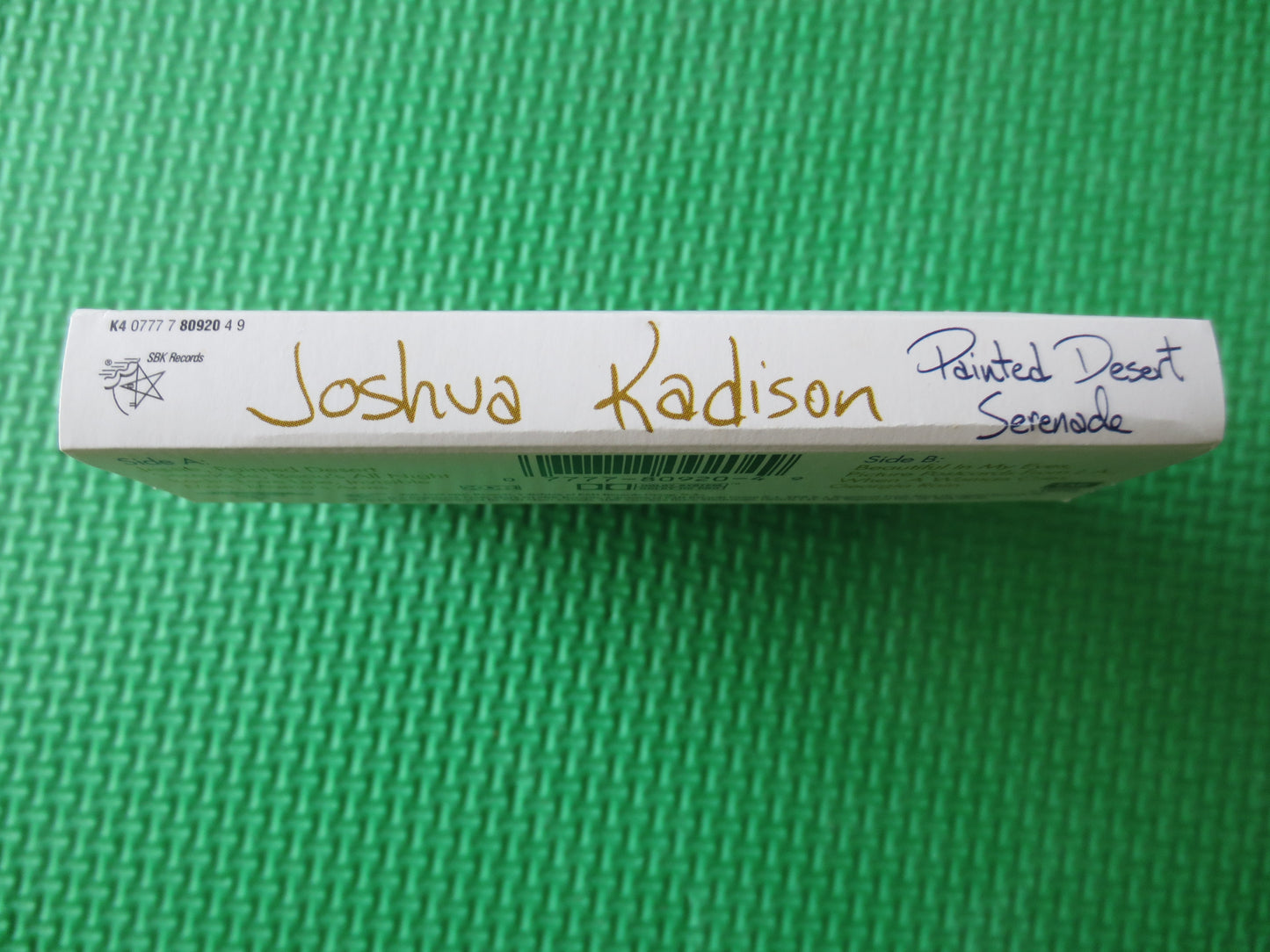 JOSHUA KADISON, PAINTED Desert Serenade, Joshua Kadison Tapes, Tapes, Folk Music Cassette, Cassette Music, 1993 Cassette