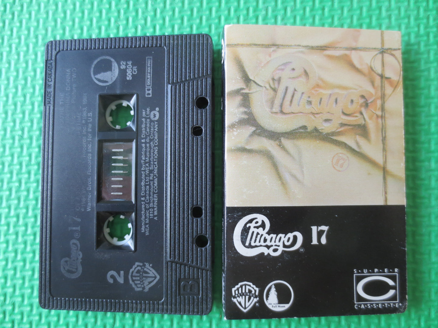 CHICAGO Tape, CHICAGO 17 Tape, CHICAGO Album, Chicago Music, Chicago Song, Tape Cassette, Rock Tape, Cassette, 1984 Cassette