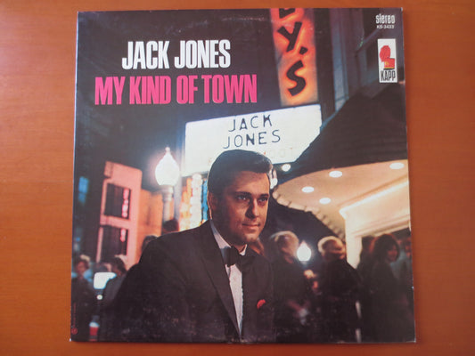 JACK JONES, My KIND of Town, Jack Jones Album, Jack Jones Vinyl, Jack Jones Lp, Vintage Vinyl, Lps, 1965 Records