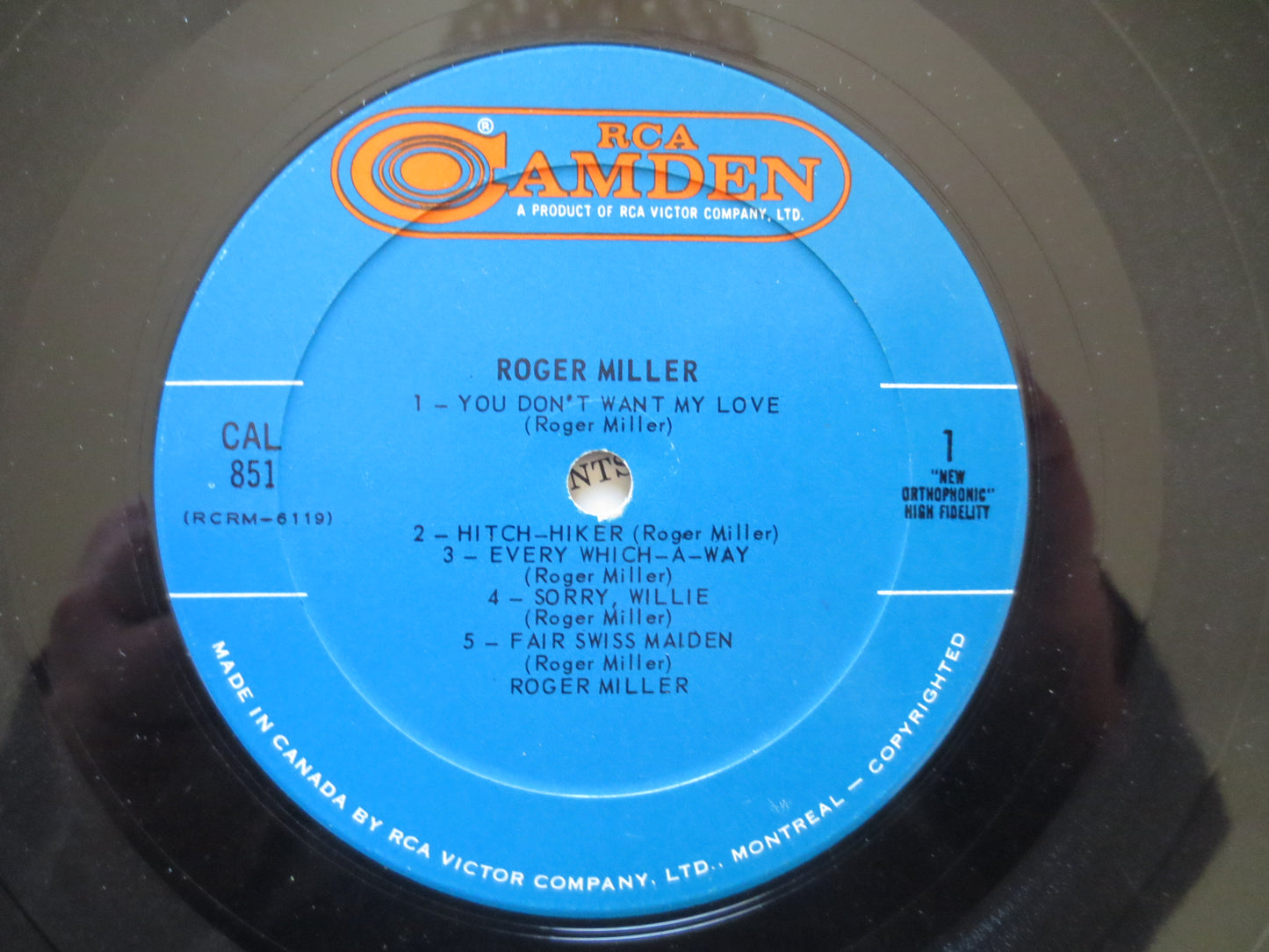ROGER MILLER Record, Roger Miller Album, Roger Miller Vinyl, Roger Miller Lp, Vintage Vinyl, Country Album, 1969 Records