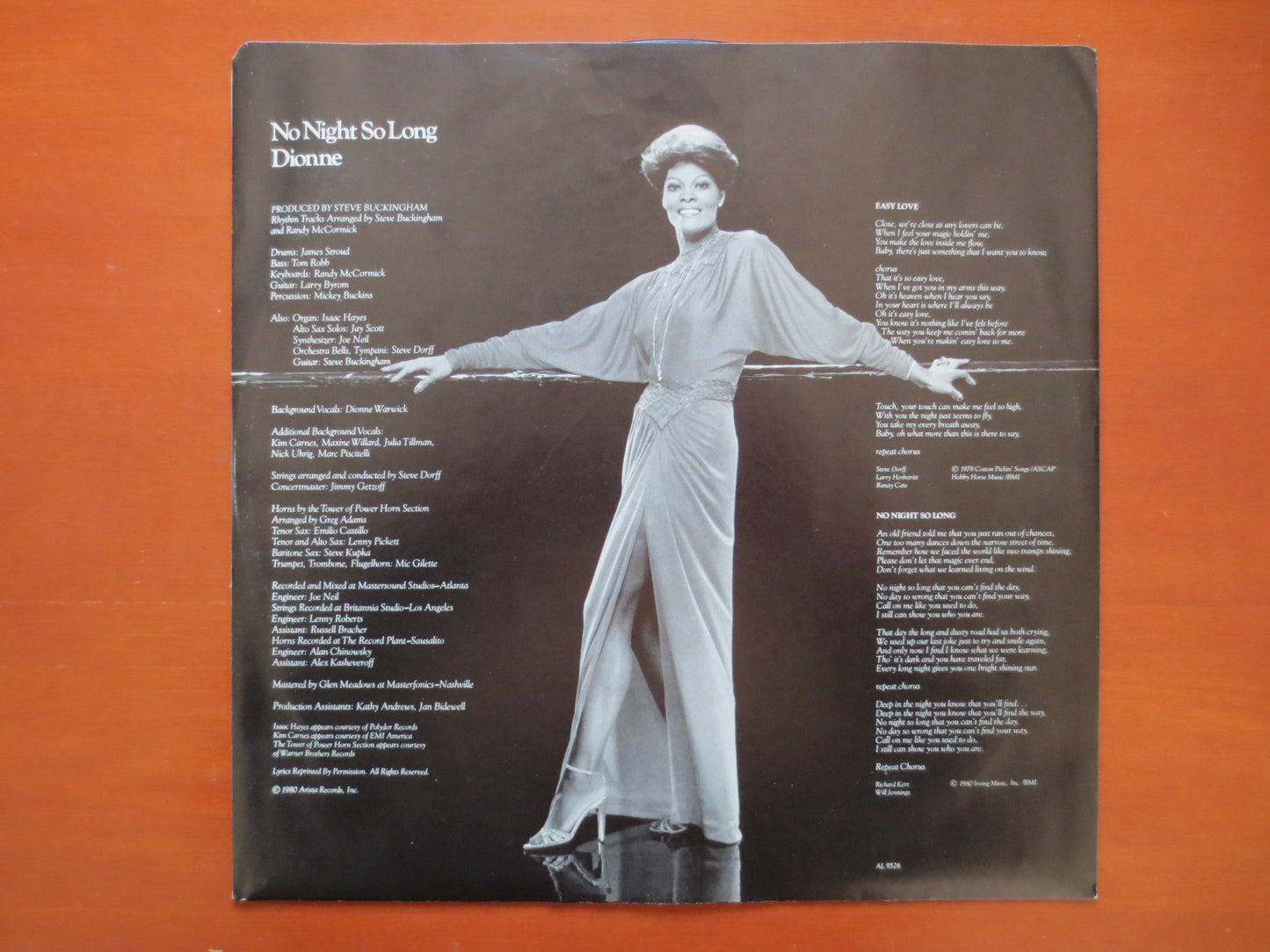 DIONNE WARWICKE, DIONNE, Pop Record, Vintage Vinyl, Record Vinyl, Records, Vinyl Record, Vinyl Pop, Vinyl Lp, 1980 Records