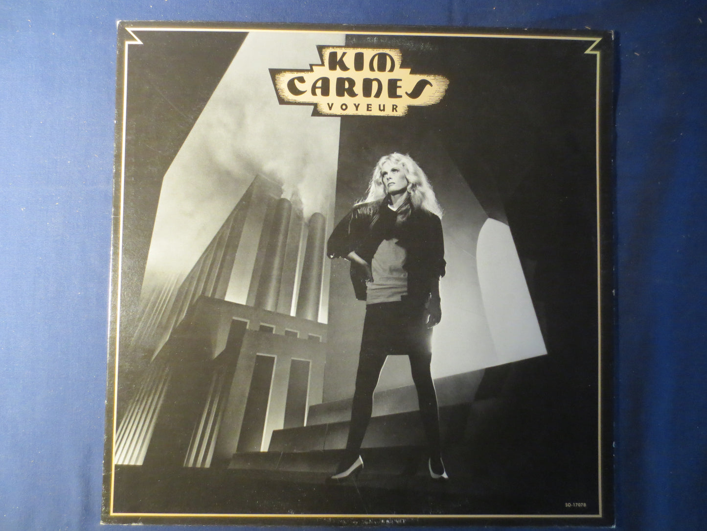 KIM CARNES, VOYEUR, Kim Carnes Record, Rock Records, Kim Carnes Album, Kim Carnes Lp, Vinyl Records, Vinyl Lp, 1982 Records