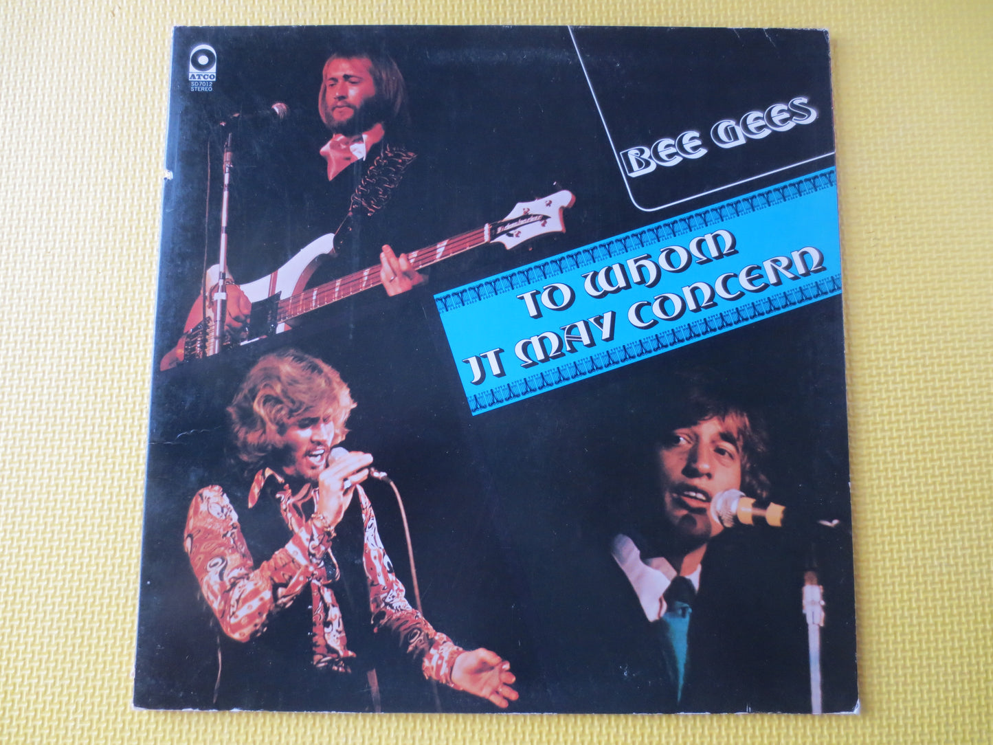 The BEE GEES, To Whom It May Concern, Pop Records, Vinyl, Bee Gees Records, Vinyl Records, Bee Gees Albums, 1972 Records