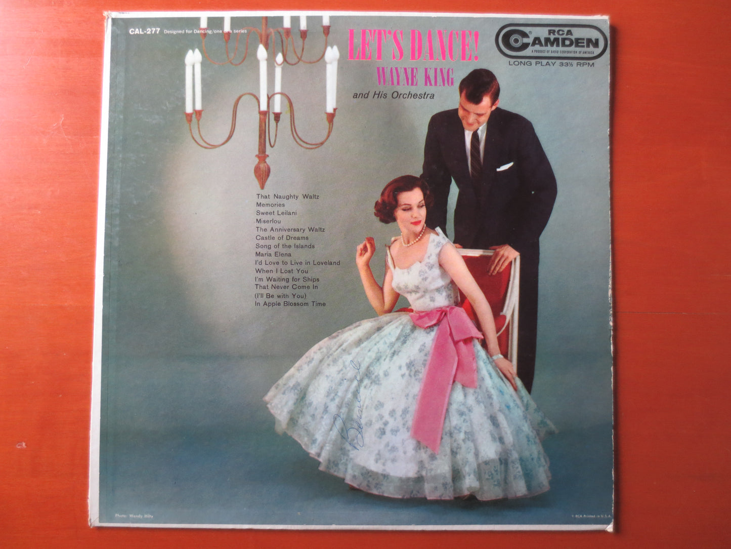 WAYNE KING, Let's DANCE, Wayne King Records, Wayne King Albums, Vintage Vinyl, Vinyl Records, Vinyl Albums, 1955 Records