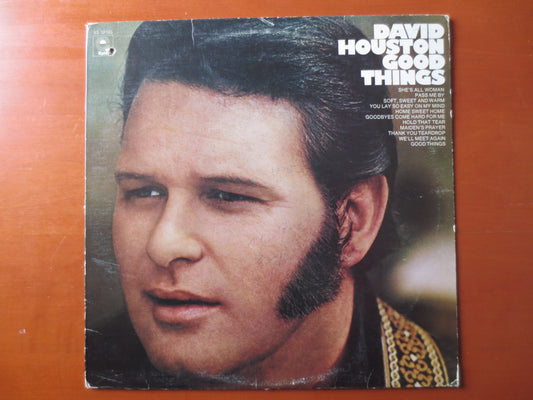 DAVID HOUSTON, David HOUSTON Record, David Houston Vinyl, David Houston Lp, Vintage Vinyl, Country Lp, 1973 Records