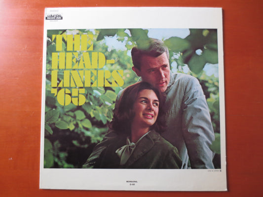 The HEADLINERS, COLUMBIA Records, The HEADLINERS '65, Vintage Vinyl, Record Vinyl, Vinyl Records, Vinyl Album, 1965 Records