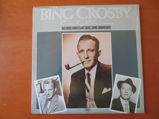 BING CROSBY, Crosby CLASSICS, Bing Crosby Records, Jazz Record, Vintage Vinyl, Bing Crosby Albums, Vinyl lps, 1977 Records