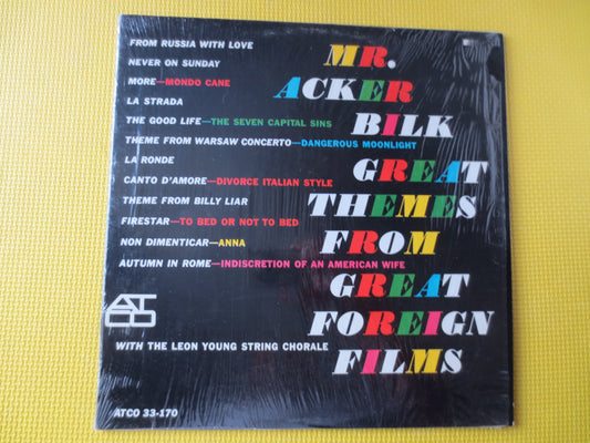 ACKER BILK, Movie THEMES, Acker Bilk Records, Jazz Record, Vintage Vinyl, Acker Bilk Albums, Vinyl Records, 1965 Records