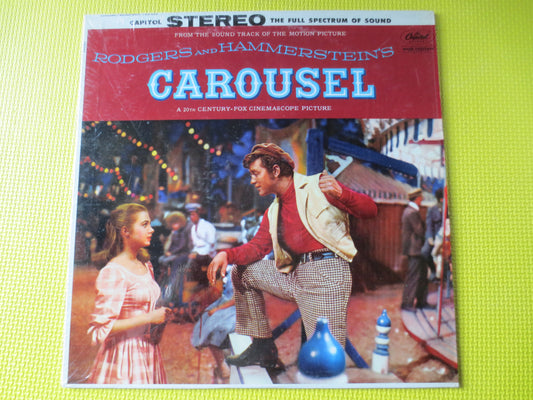 CAROUSEL SOUNDTRACK, CAROUSEL Album, Carousel Record, Carousel Lp, Vintage Vinyl, Movie Music, Theater Music, 1956 Records