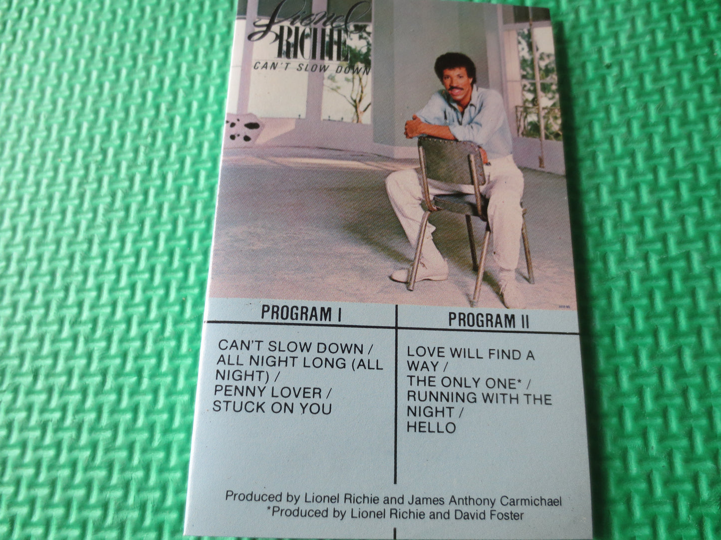 LIONEL RICHIE Tape, Can't Slow Down, Lionel Richie Album, Lionel Richie Music, Tape Cassette, Rock Cassette, 1983 Cassette