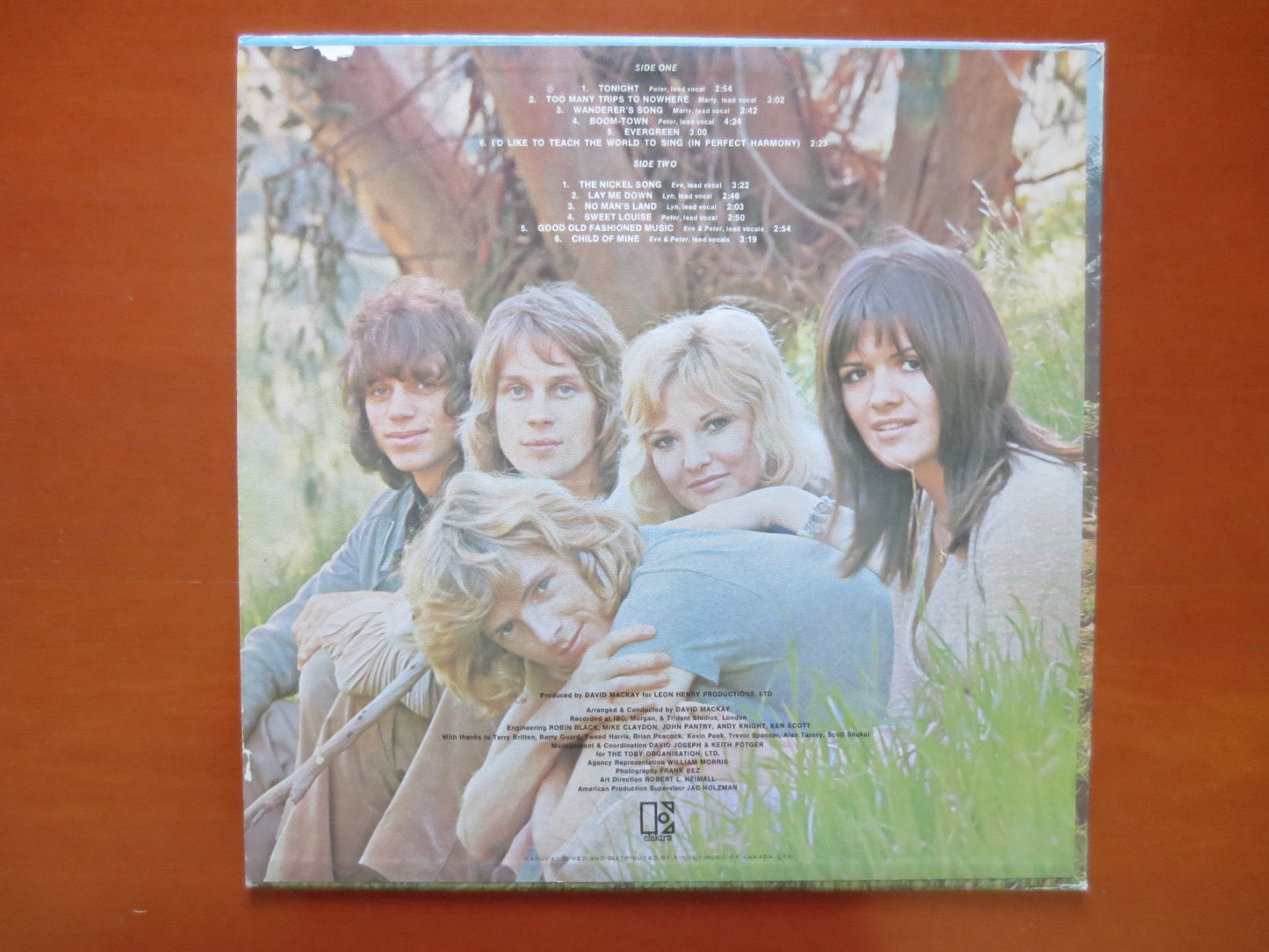 The NEW SEEKERS, TEACH the World to Sing, New Seekers Album, New Seekers Vinyl, New Seekers Record, Vinyl, 1971 Records