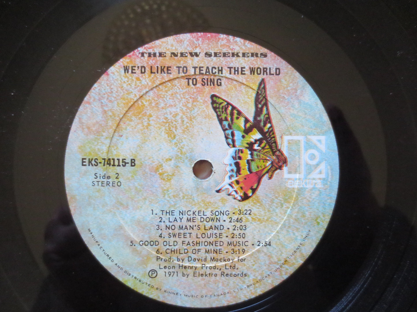 The NEW SEEKERS, TEACH the World to Sing, New Seekers Album, New Seekers Vinyl, New Seekers Record, Vinyl, 1971 Records