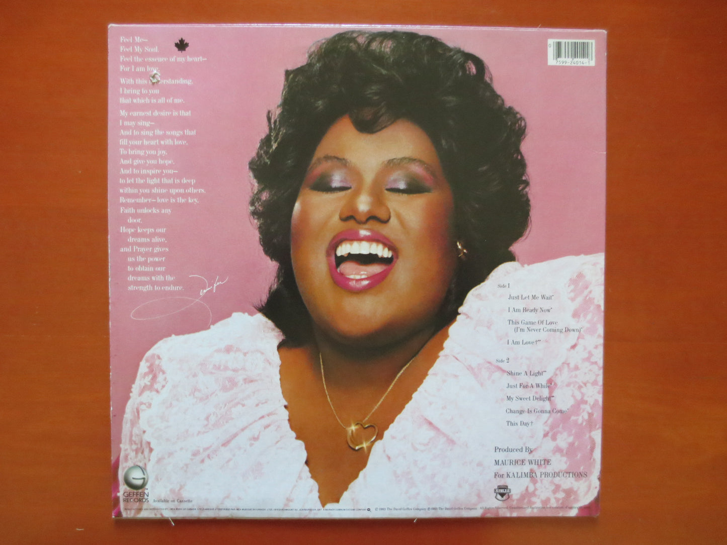 JENNIFER HOLLIDAY, Feel My Soul Album, Disco Album, Soul Album, Disco Vinyl, Soul Vinyl, Disco Record, Lps, 1983 Records