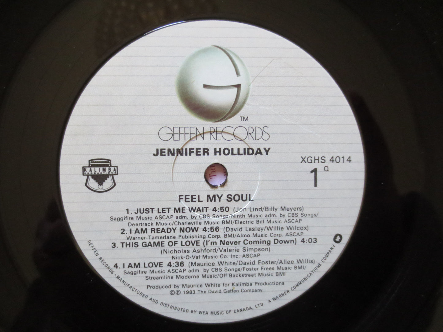 JENNIFER HOLLIDAY, Feel My Soul Album, Disco Album, Soul Album, Disco Vinyl, Soul Vinyl, Disco Record, Lps, 1983 Records