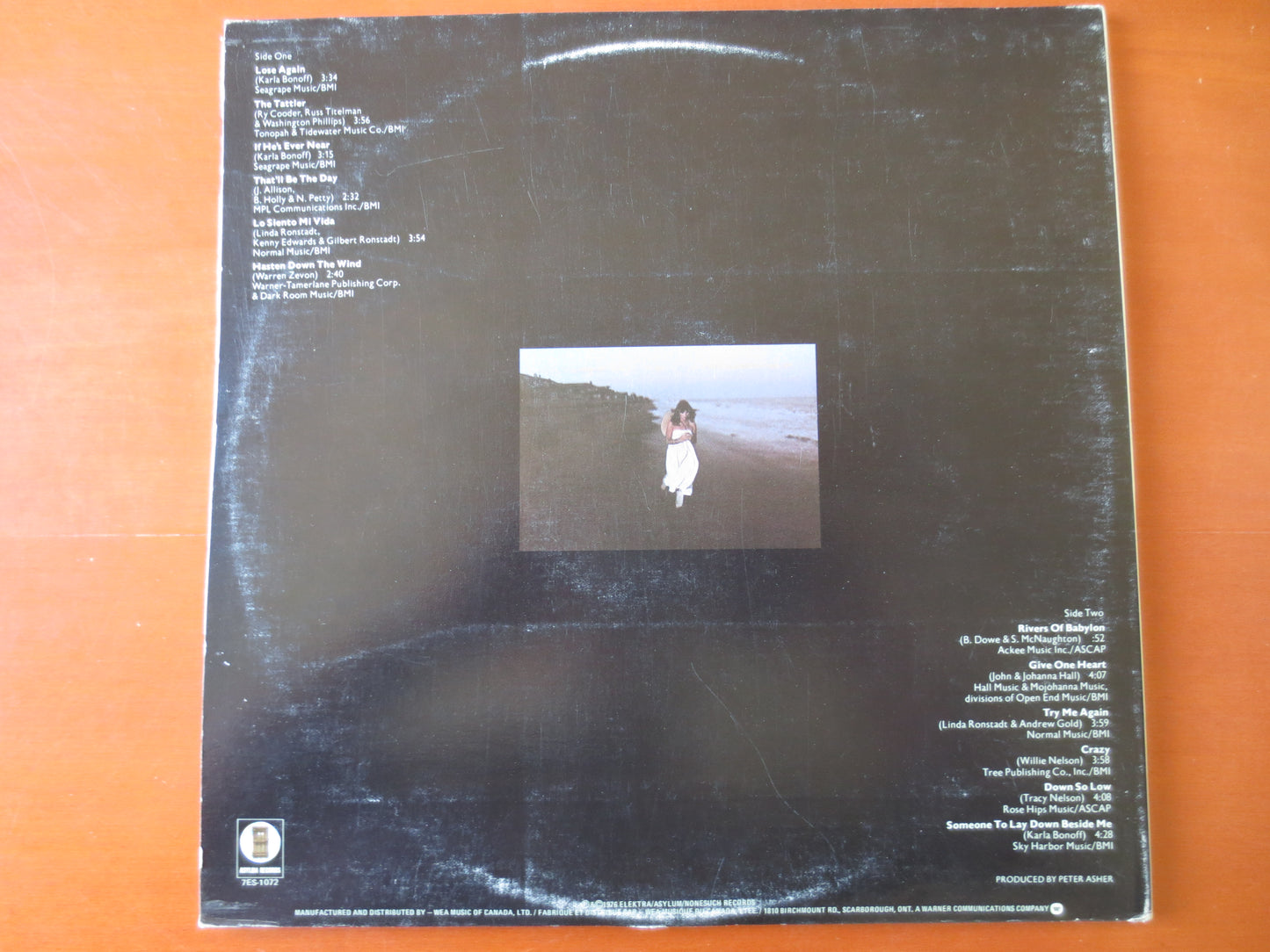 LINDA RONSTADT, HASTEN Down the Wind, Pop Record, Linda Ronstadt Lps, Country Lps, Vinyl Record, Pop Vinyl, 1976 Records