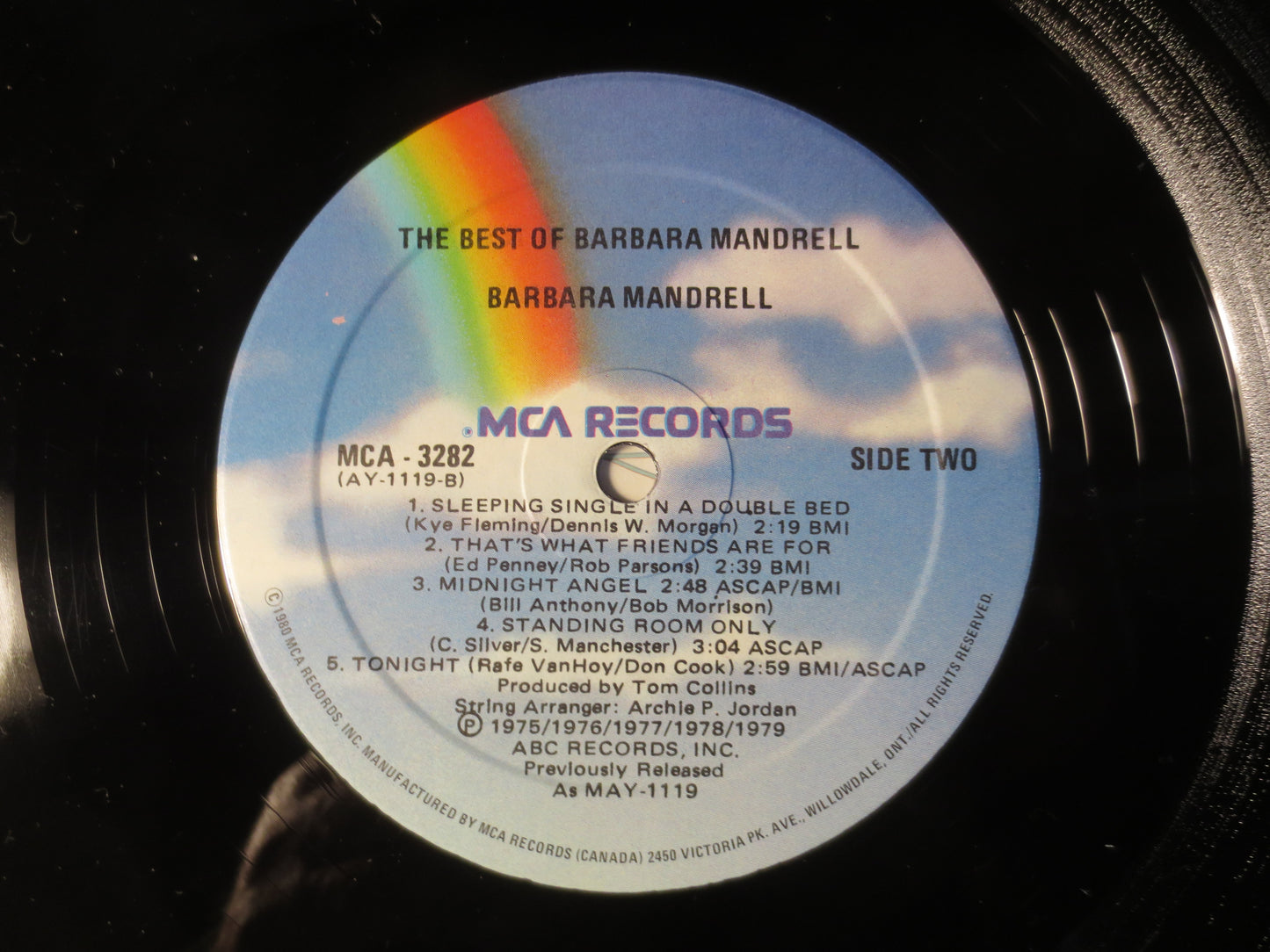 BARBARA MANDRELL, The BEST of, Country Records, Vintage Vinyl, Record Vinyl, Record, Vinyl Record, Vinyl Lp, 1979 Records