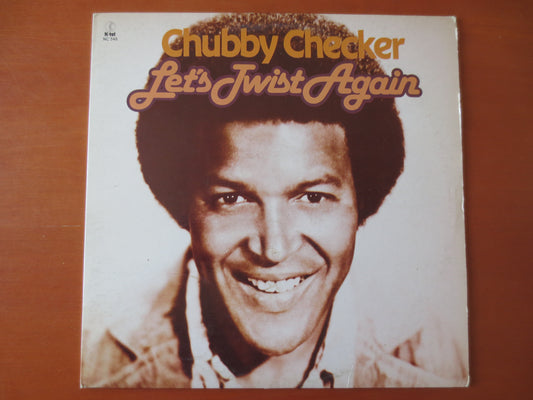 CHUBBY CHECKER, Let's TWIST Again, Chubby Checker Album, Record Vinyl, Chubby Checker Music, Vinyl Albums, Lp, 1981 Records