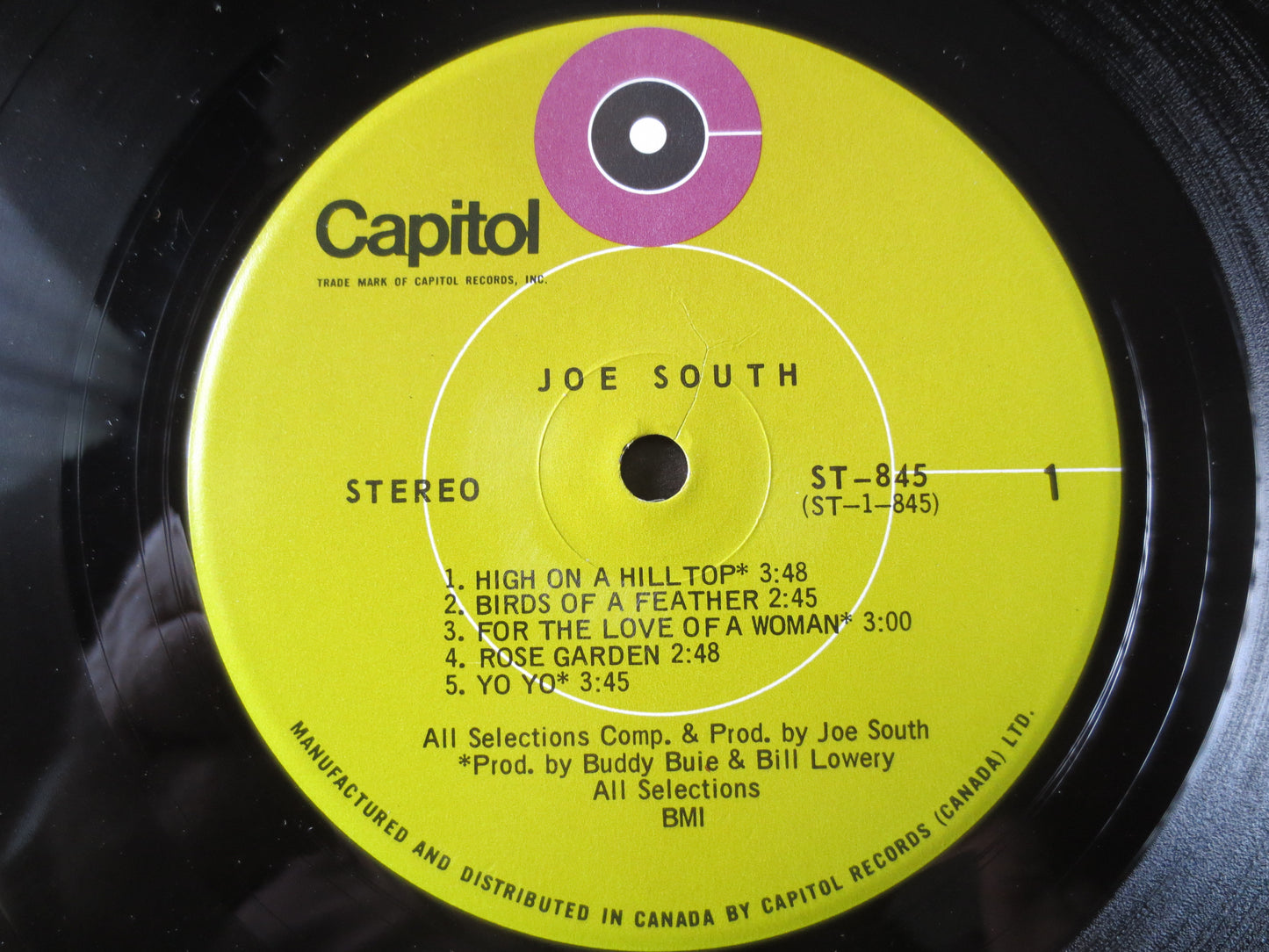 JOE SOUTH, Joe South ALBUM, Joe South Vinyl, Joe South Lp, Joe South Records, Vinyl Lp, Records, Country lps, 1971 Records